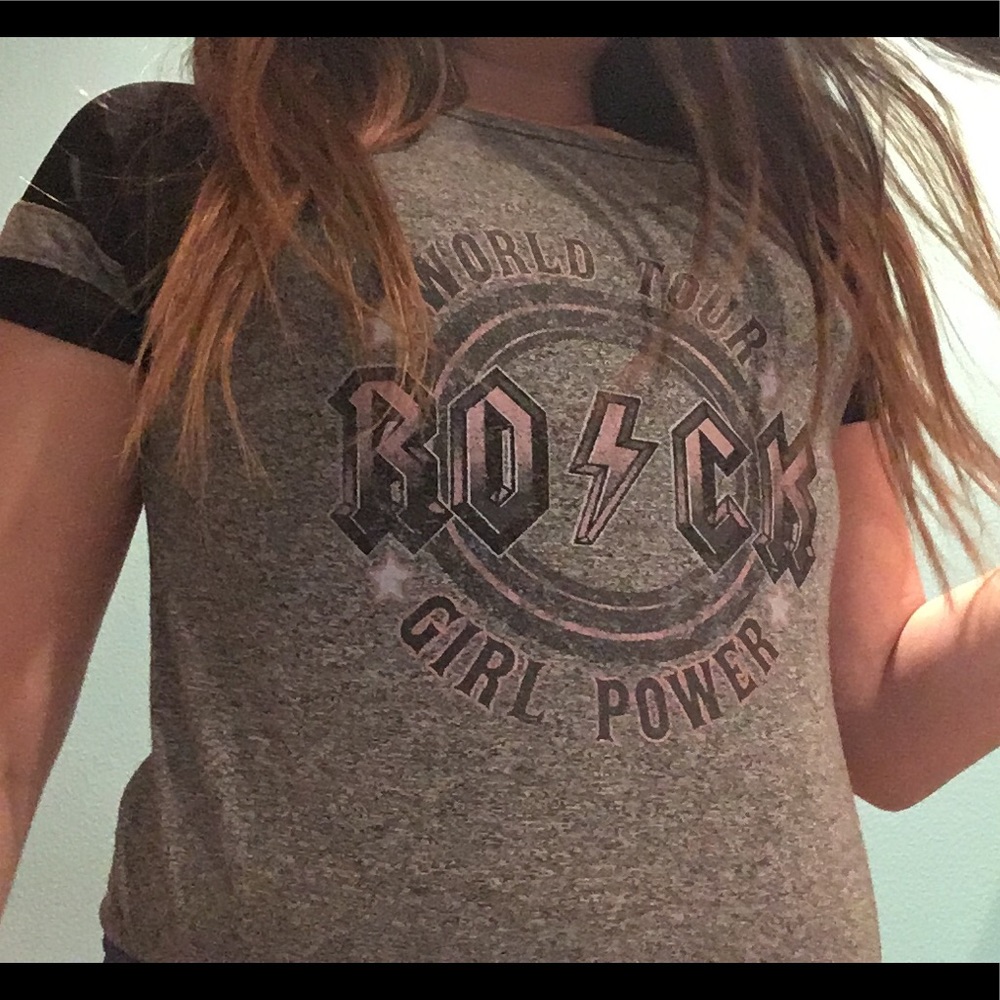 Rock girl power t-shirt